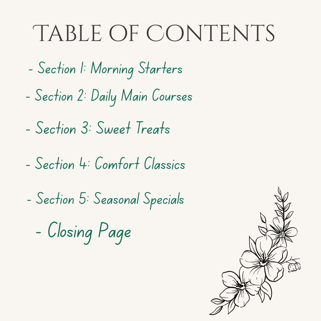 Recipes for romanticizing your life eBook (Digital file)