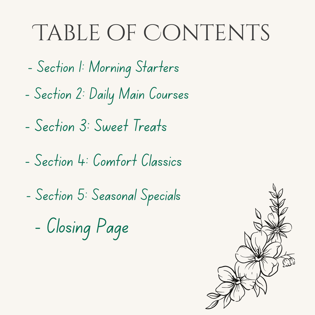 Recipes for romanticizing your life eBook (Digital file)
